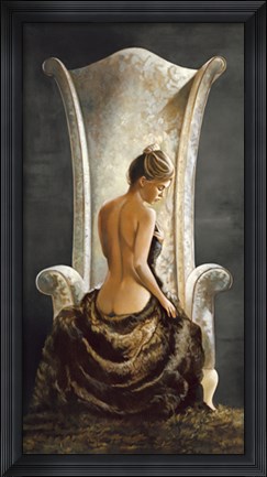 Framed Lovely Lady Print