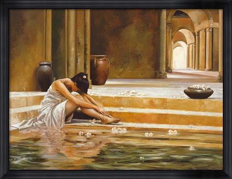 Framed Healing Water Print