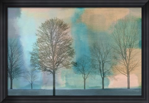 Framed Misty Morning II Print