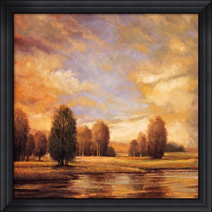 Framed Away from It All II Print