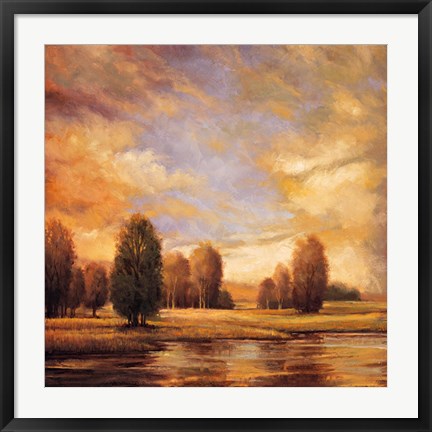 Framed Away from It All II Print