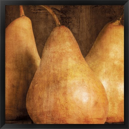 Framed Pears Print