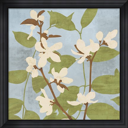 Framed Secret Garden II Print