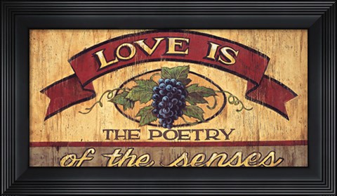 Framed Love is Print