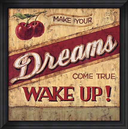 Framed Dreams Print