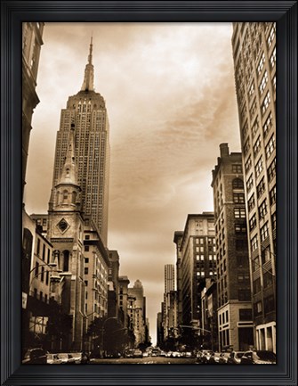 Framed New York City II Print