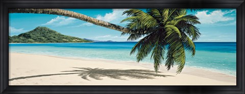 Framed Island View Print