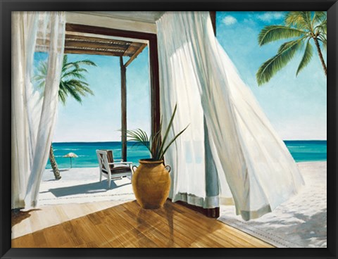 Framed Sea Breeze I Print