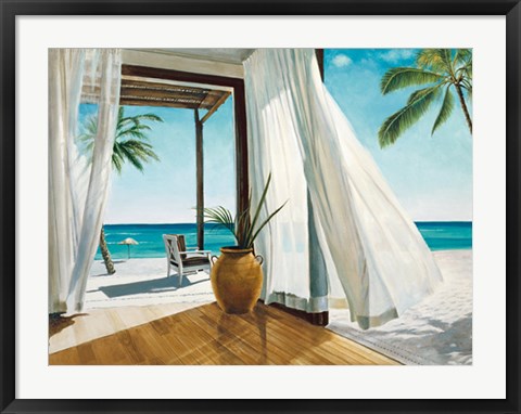 Framed Sea Breeze I Print