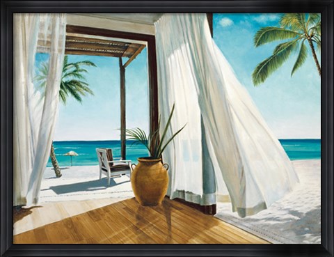 Framed Sea Breeze I Print