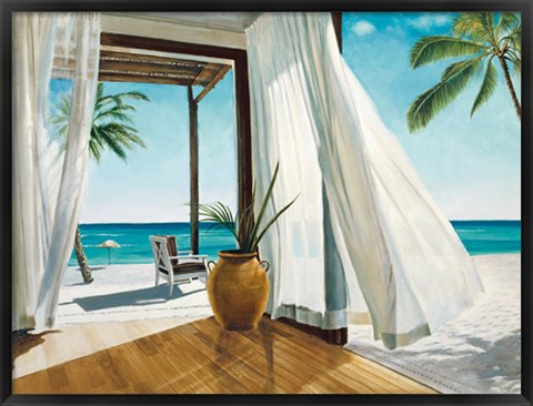 Framed Sea Breeze I Print