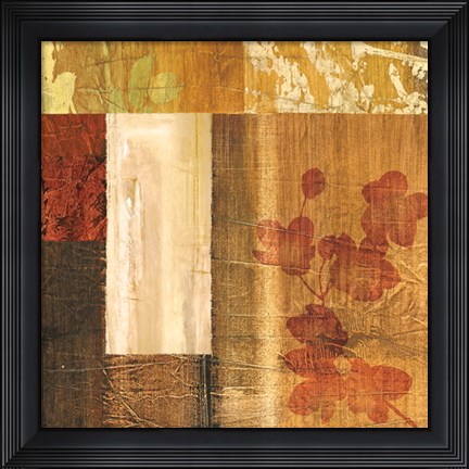 Framed Ensemble naturel I Print