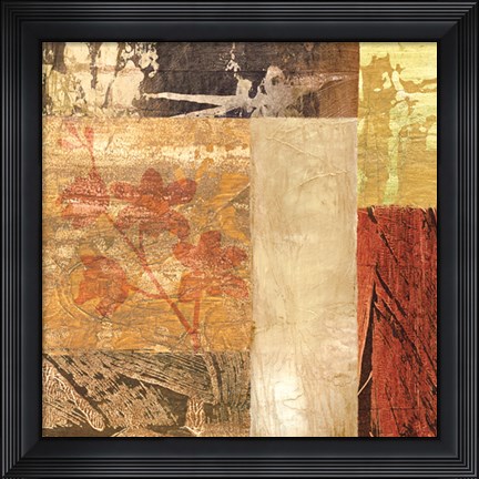 Framed Ensemble naturel II Print