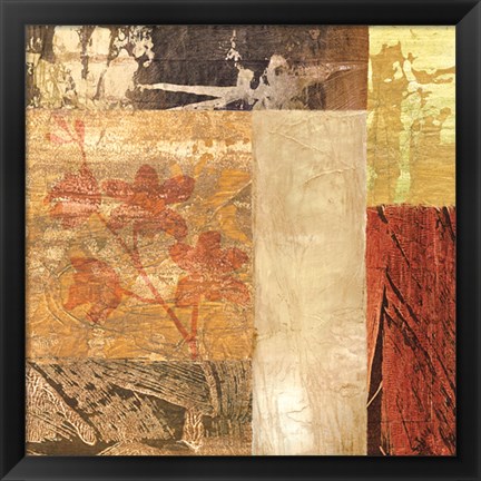 Framed Ensemble naturel II Print