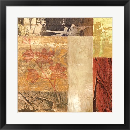 Framed Ensemble naturel II Print