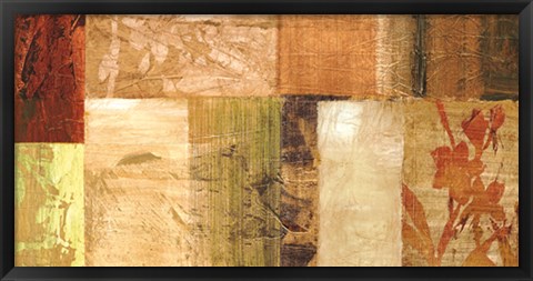 Framed Equilibre naturel Print