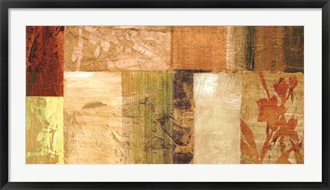 Framed Equilibre naturel Print