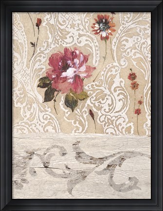 Framed Panneau Neoclassique I Print