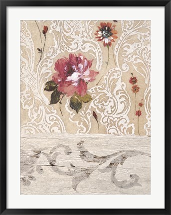 Framed Panneau Neoclassique I Print