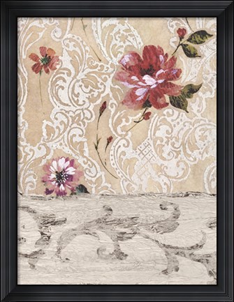 Framed Panneau Neoclassique II Print