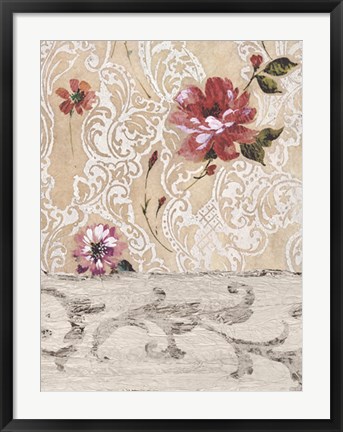 Framed Panneau Neoclassique II Print