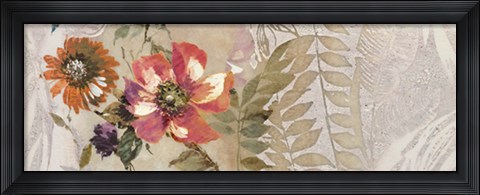 Framed Florilge II Print