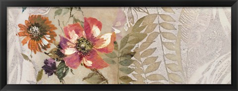 Framed Florilge II Print