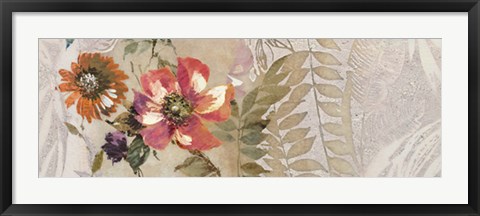 Framed Florilge II Print