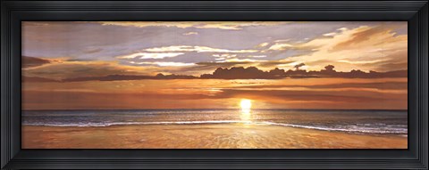 Framed Peaceful Beach Print