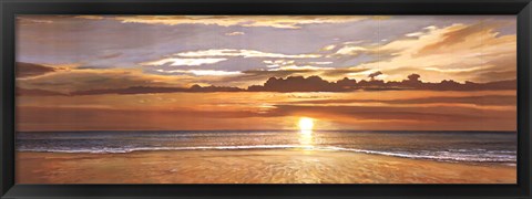 Framed Peaceful Beach Print