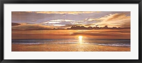 Framed Peaceful Beach Print
