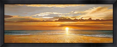 Framed Peaceful Beach Print