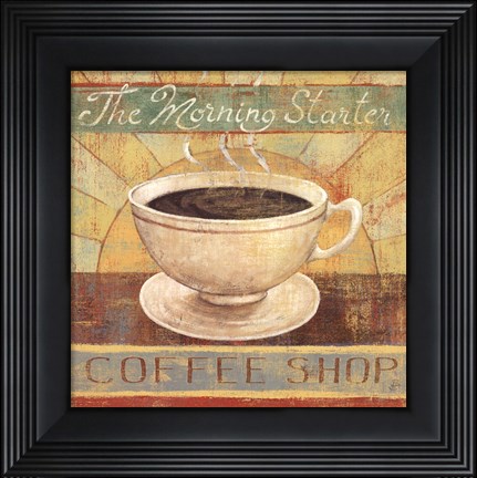 Framed Fresh Brew II Print