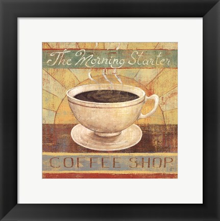 Framed Fresh Brew II Print