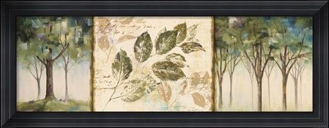 Framed Hopes &amp; Greens II Print