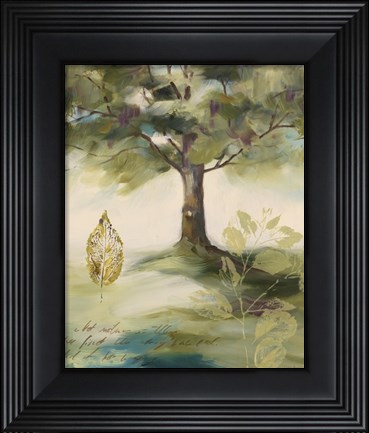 Framed Hopes &amp; Greens IV Print