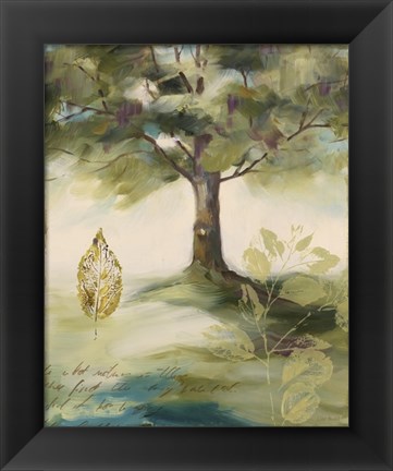 Framed Hopes &amp; Greens IV Print