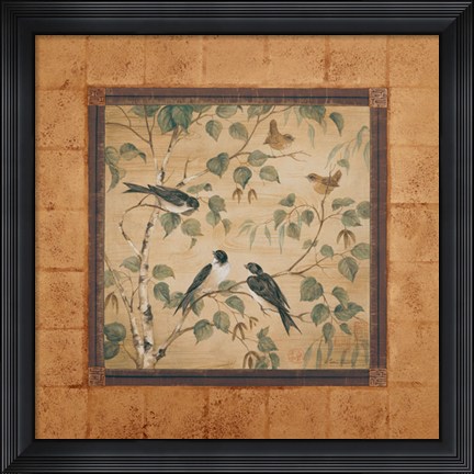 Framed Outdoor Aviary I - CS Print