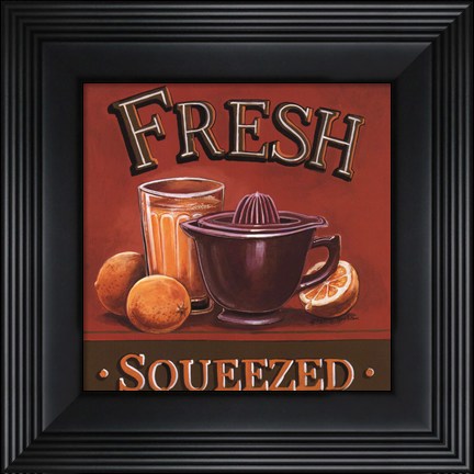 Framed Fresh Squeezed - Mini Print