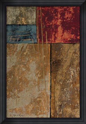 Framed Organic Industries I Print