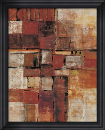 Framed Urban Walk I Print