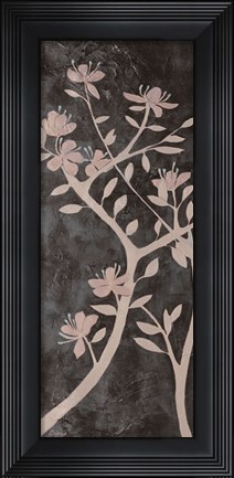 Framed Moonlight Garden II - mini - CS Print