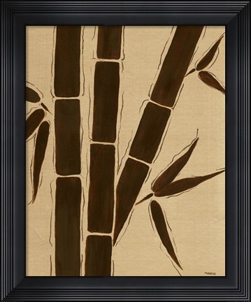 Framed Platinum Shadow III - CS Print