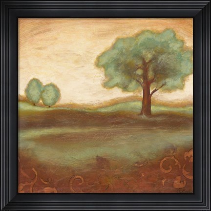 Framed Summer Glow II Print