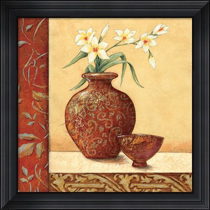 Framed Cinnamon Summer I Print