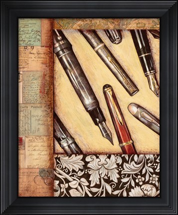 Framed Calligraphy Print
