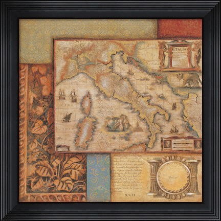 Framed Renaissance I - CS Print