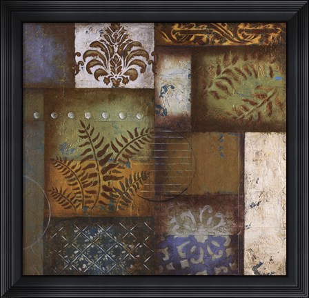 Framed Circular Gold - CS Print