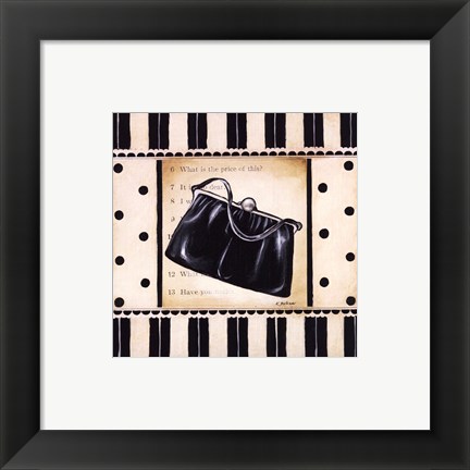 Framed Shopping II - mini Print
