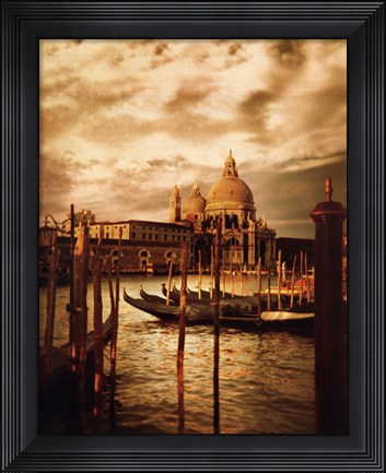 Framed Venezia Sunset II Print